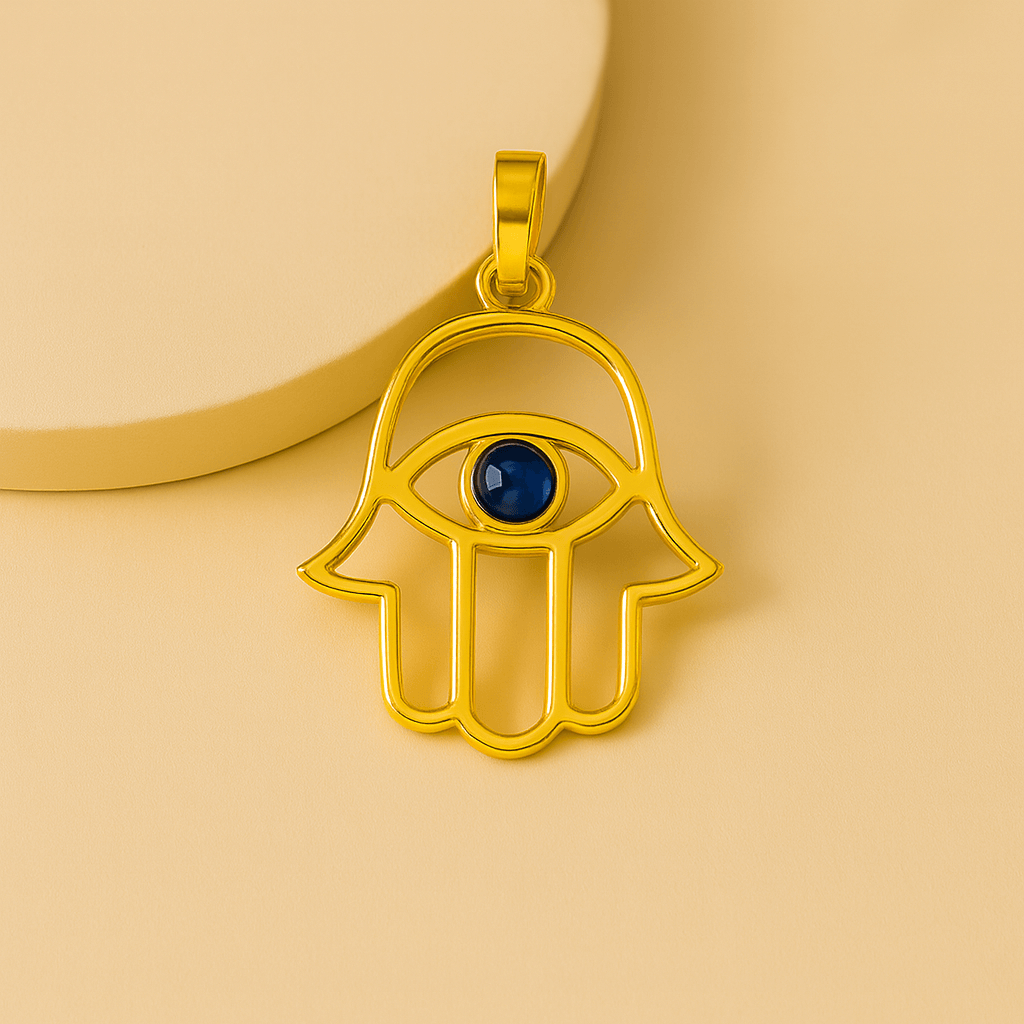 Hamsa Pendant in gold