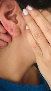 The Tiny Ones - Small Stud Earrings - Bombae bling Jewels