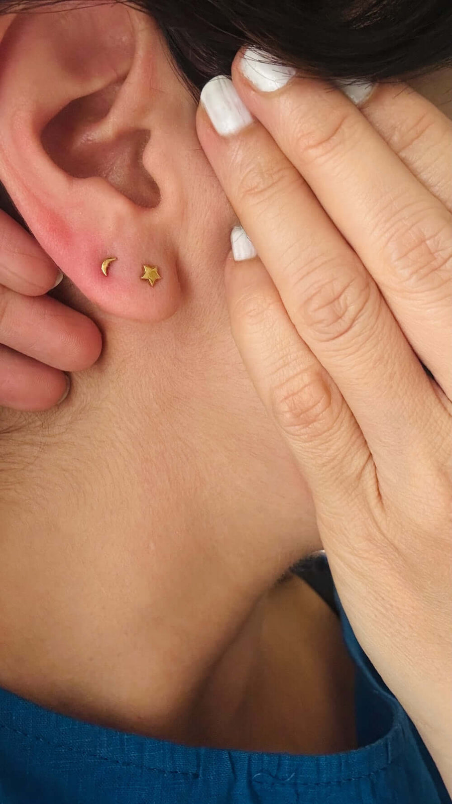 The Tiny Ones - Small Stud Earrings - Bombae bling Jewels