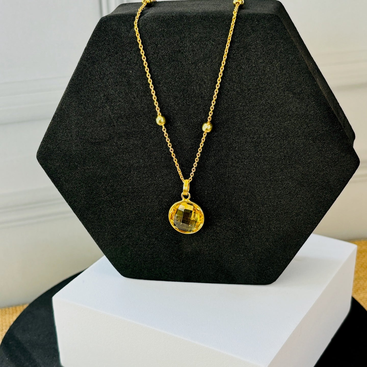 Orb Pendant and Chain