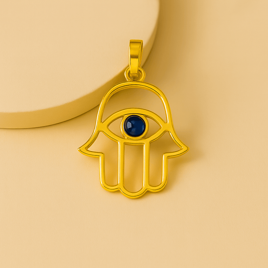 Hamsa Pendant in gold