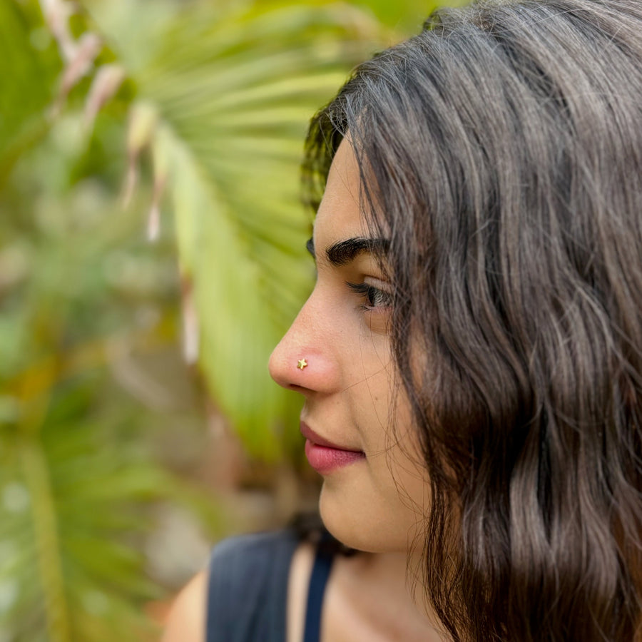 The Everyday Nose Pin Trio - Gold Vermeil