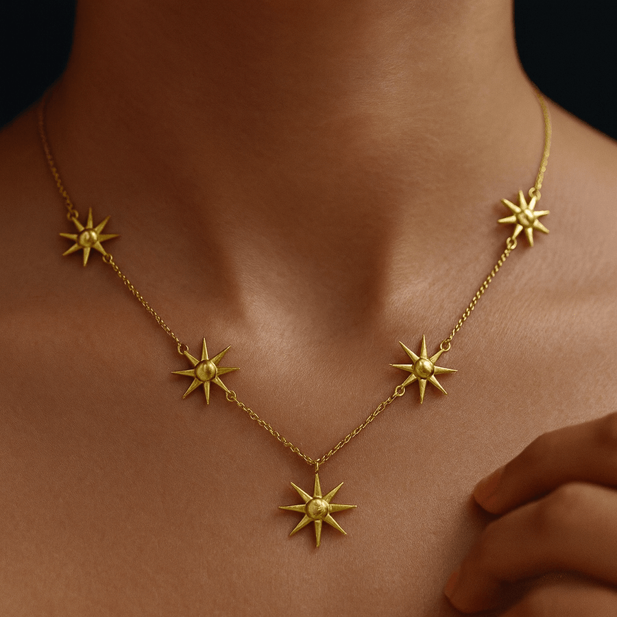 Solaris-Sun Symbol Necklace