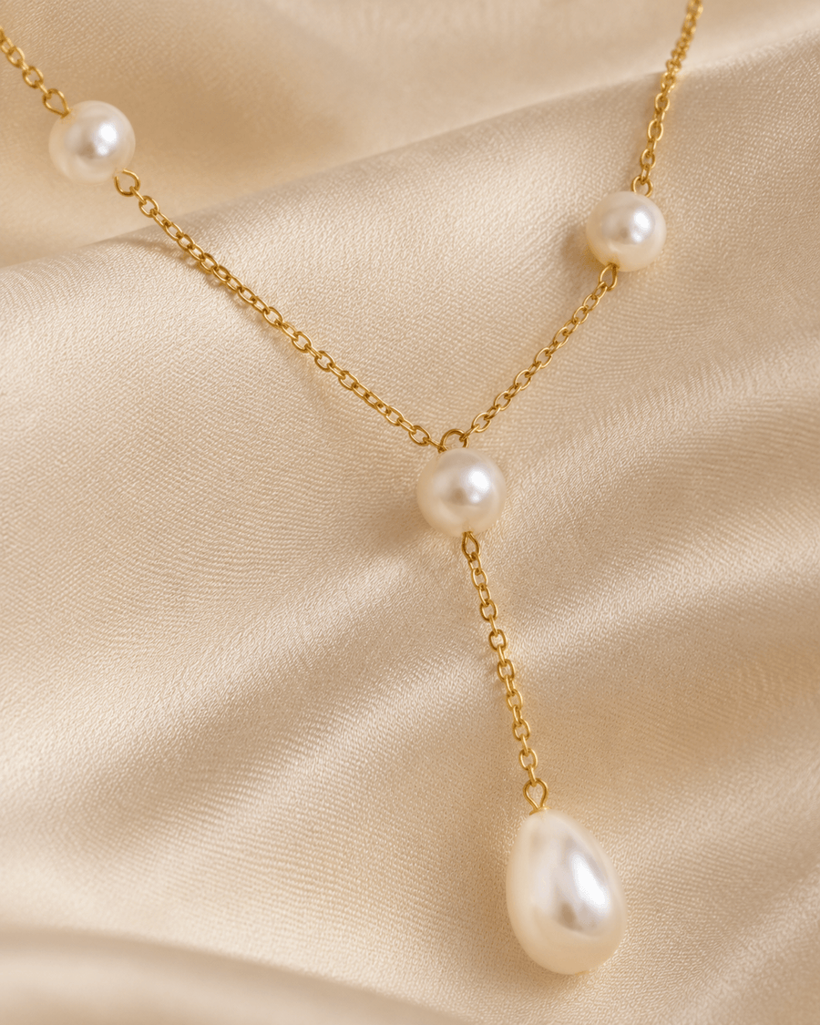 Ophelia Pearl Drop Necklace