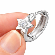 Stella Star Diamond Huggies