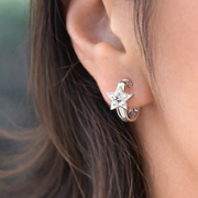 Stella Star Diamond Huggies