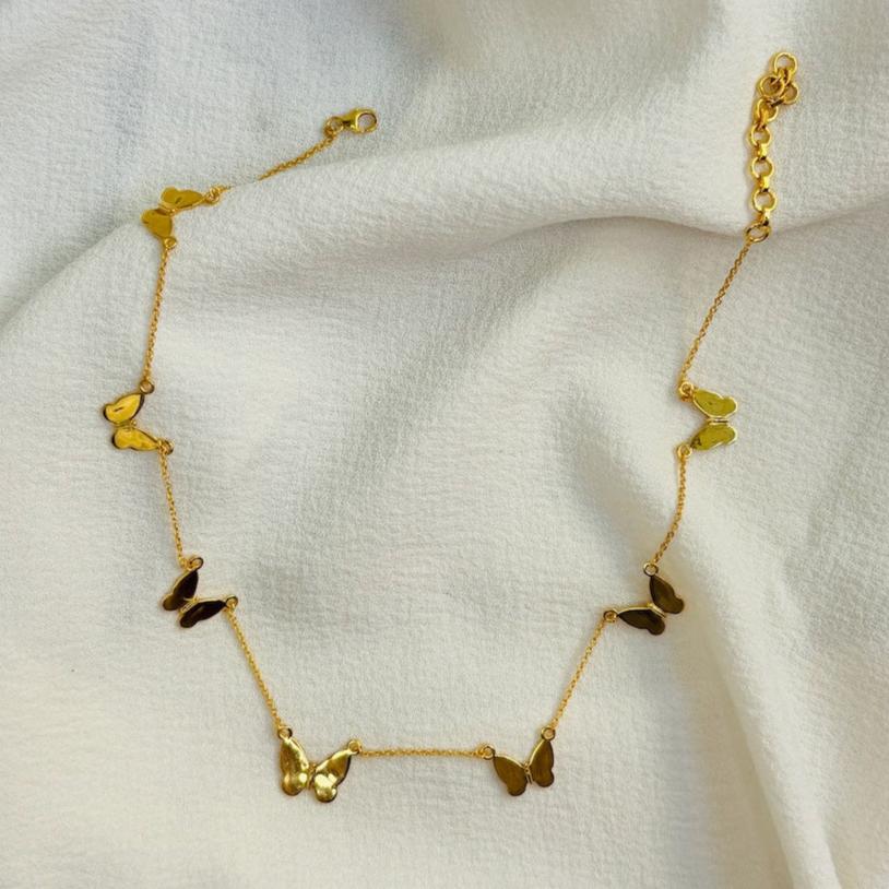 Flutterby Necklace - BombaeBlingJewels