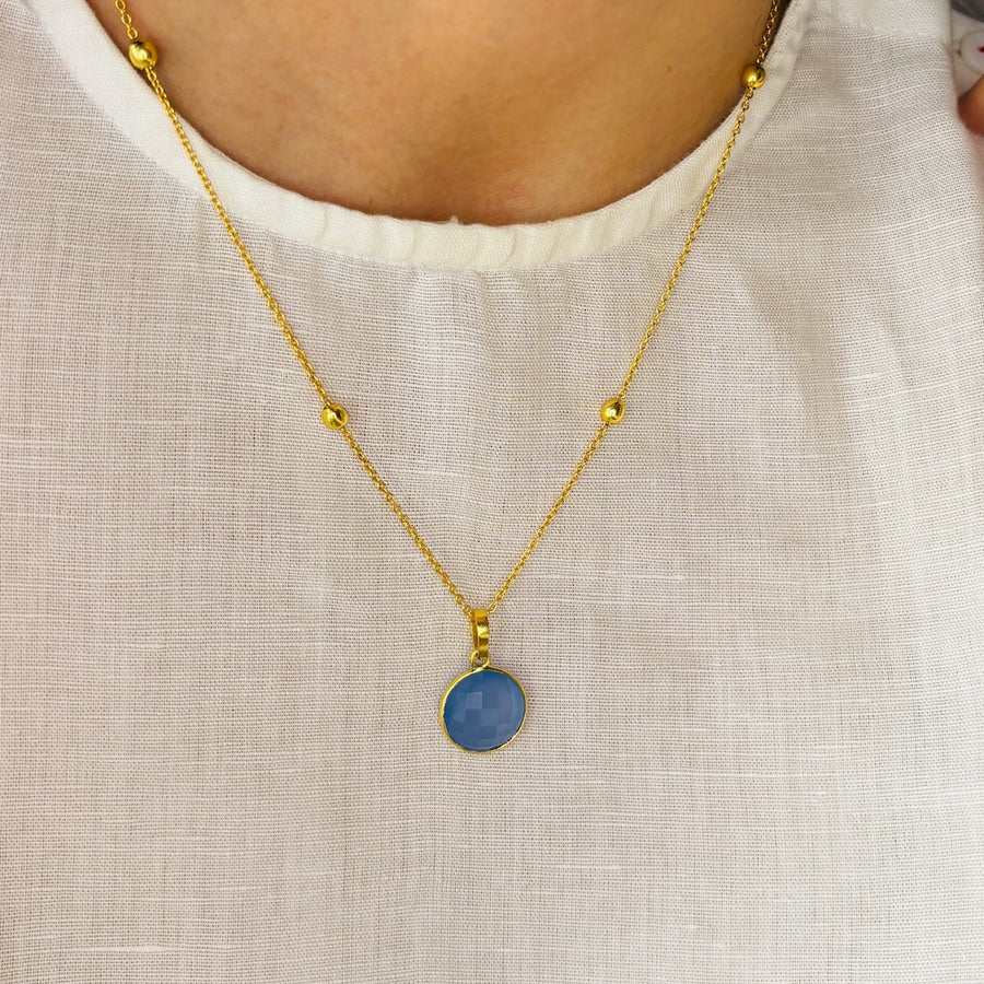 Orb Pendant and Chain