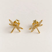 Dragonfly Diamond Earrings