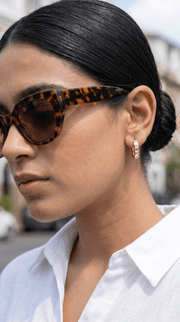 Linea Diamond Hoops