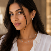 Linea Diamond Hoops