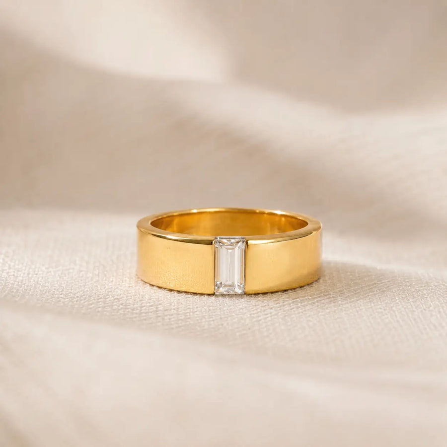 The Line Diamond Ring