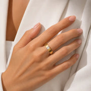 The Line Diamond Ring