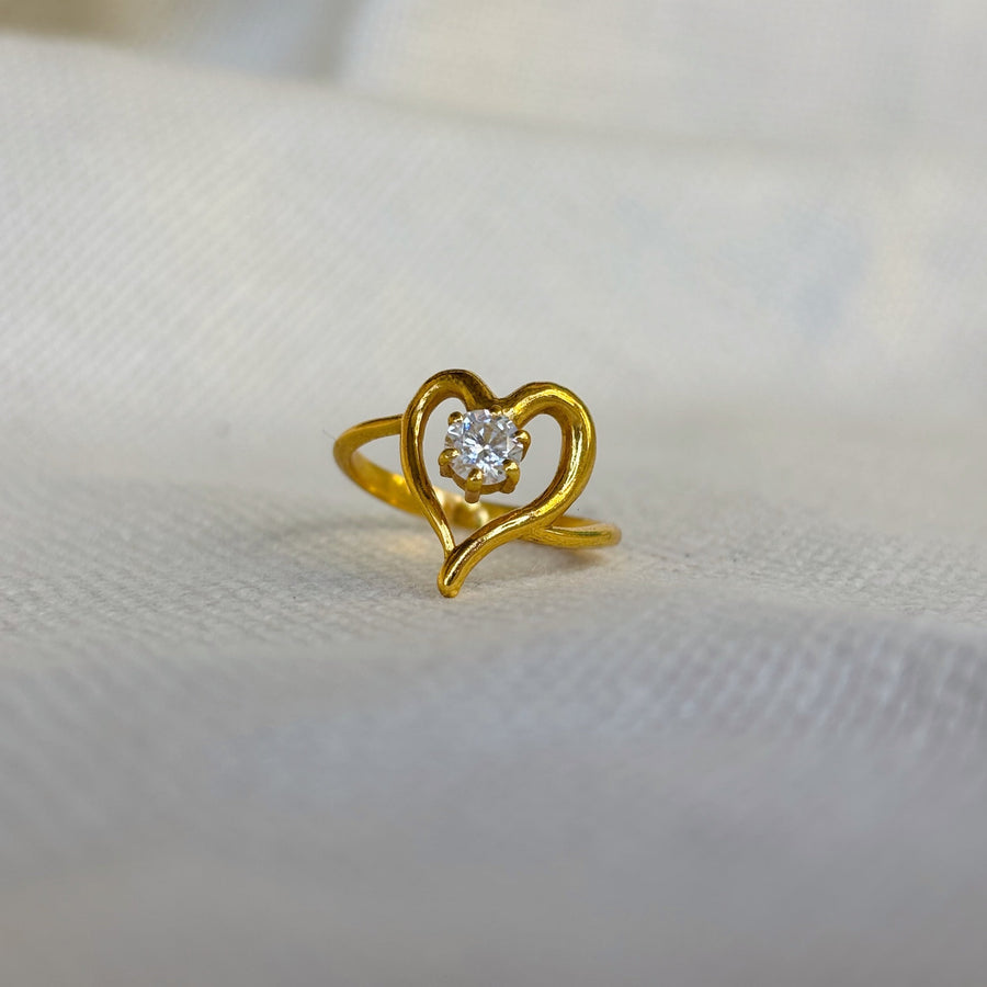 Sweetheart Diamond Ring