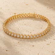 The Celeste Bracelet - Diamond Tennis Bracelet (10 pointer)