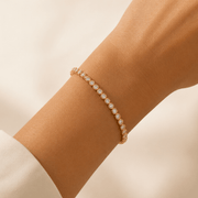 The Celeste Bracelet - Diamond Tennis Bracelet (10 pointer)
