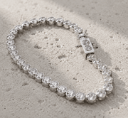 The Celeste Bracelet - Diamond Tennis Bracelet (10 pointer)