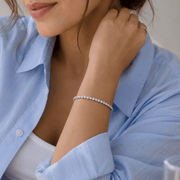 The Celeste Bracelet - Diamond Tennis Bracelet (10 pointer)