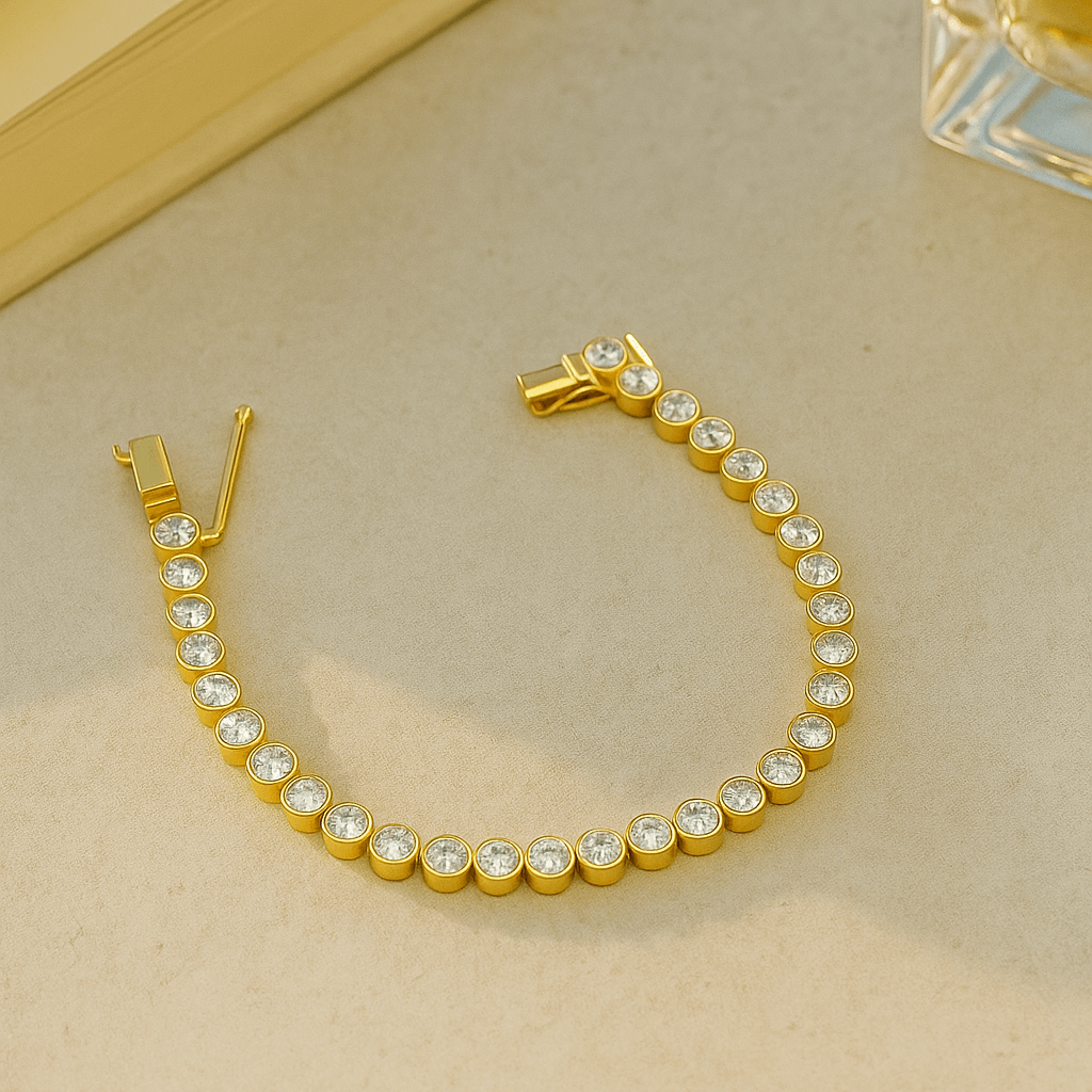 The Celeste Bracelet - Diamond tennis bracelet