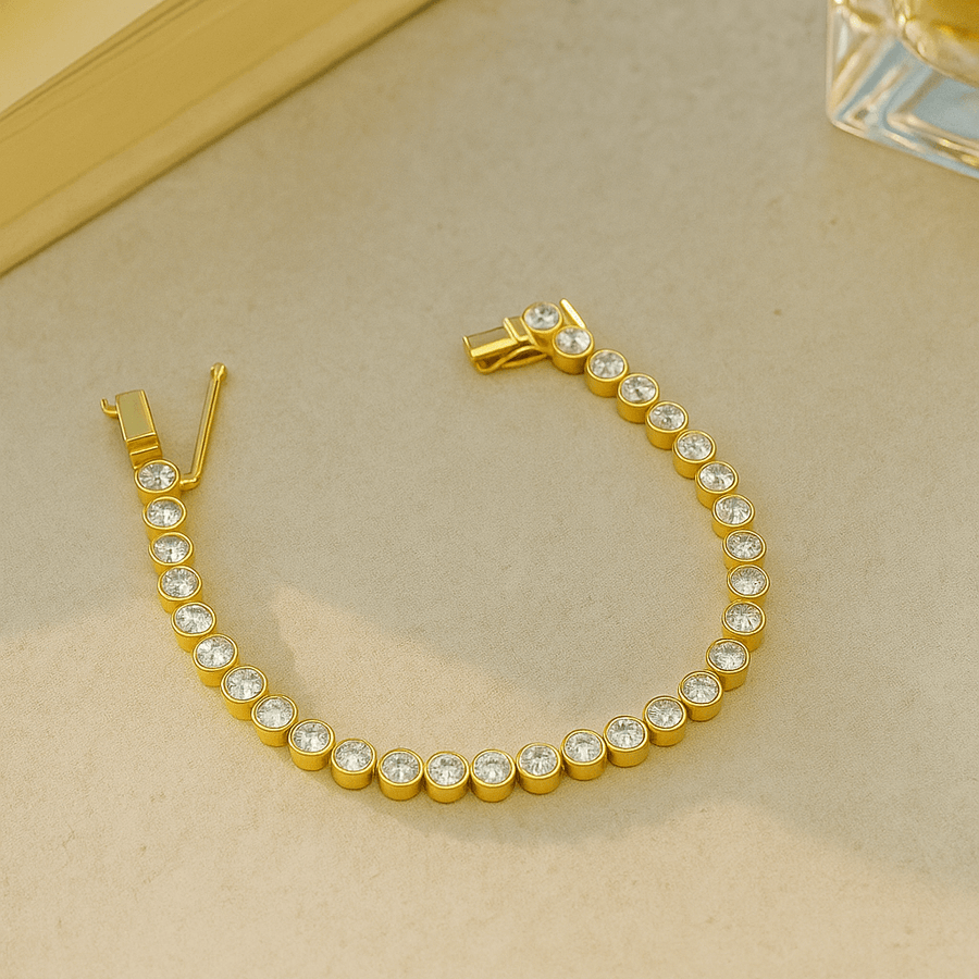 The Celeste Bracelet - Diamond tennis bracelet