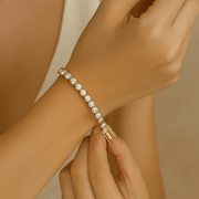 The Celeste Bracelet - Diamond tennis bracelet
