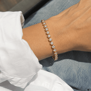 The Celeste Bracelet - Diamond Tennis Bracelet (20 pointer)
