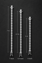 The Celeste Bracelet - Diamond tennis bracelet